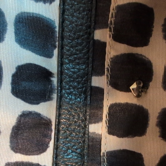 Kate Spade Black Suede And Leather Shoulder Bag - Picture 9 of 10